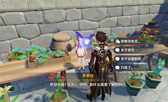 原神卖花的npc位置在哪_原神卖花NPC位置在哪