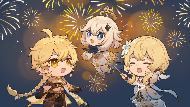 原神怎么放烟花