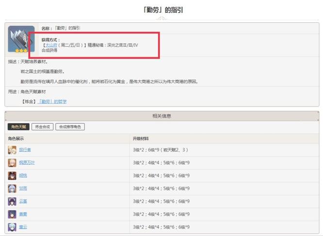 原神手游勤劳的指引在哪里刷_原神手游新地点指引刷法
