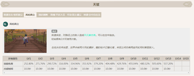 原神魈的e技能叫什么