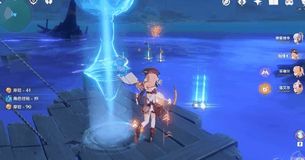 原神雷鸣仙位置的怪怎么打