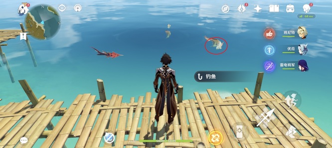 原神金赤假龙在哪钓_原神金赤假龙钓鱼指南