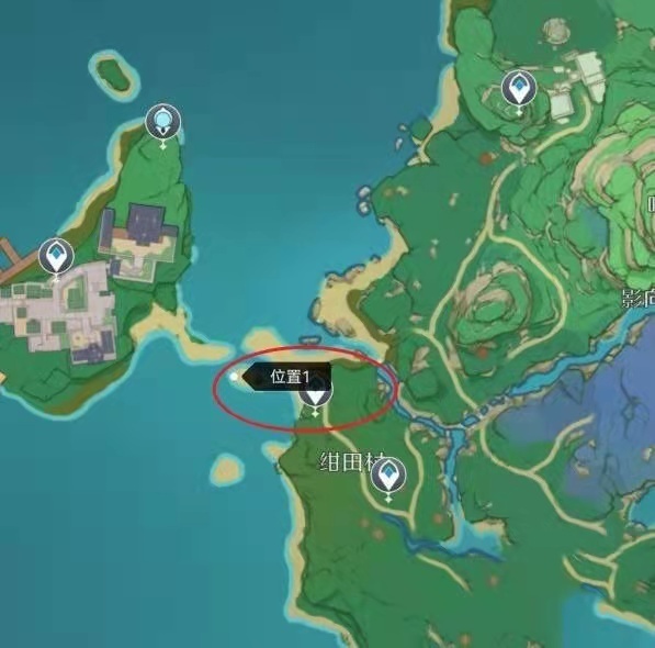 原神全能美食队位置在哪