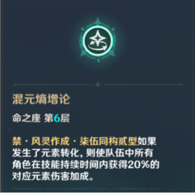 原神砂糖几命质变_原神砂糖角色质变