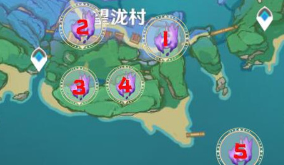 原神全部雷神瞳分布在哪