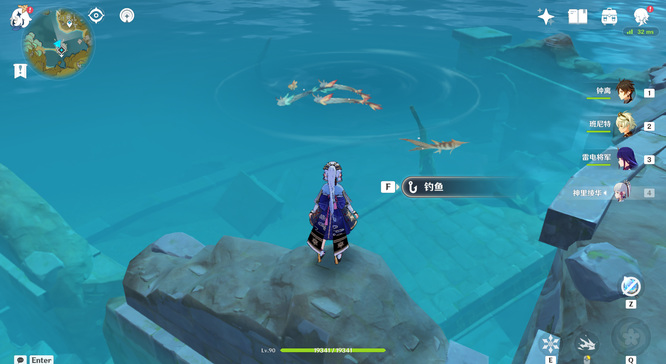 原神渔获钓鱼点位置及鱼饵要多少_原神钓鱼点和鱼饵需求