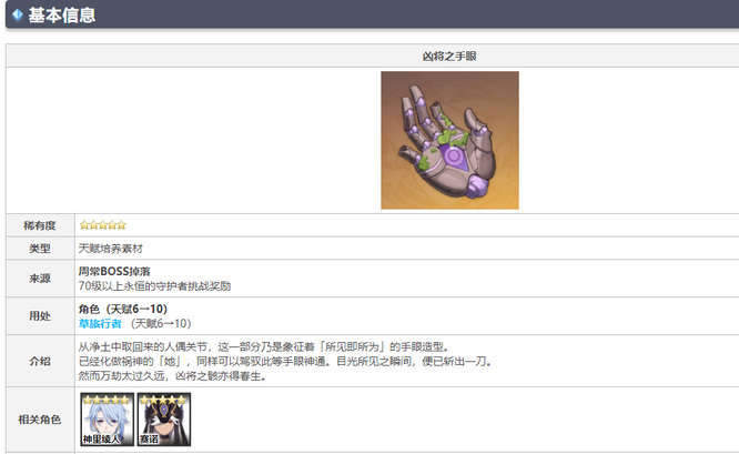 原神版本的赛诺天赋材料在哪里找_原神版本的赛诺天赋材料寻找方法