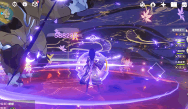 原神雷神可以当主c吗