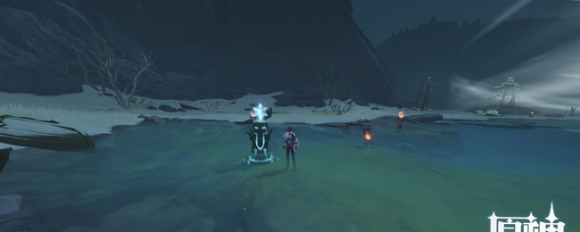 原神雪山冰元素方碑怎么解_原神新版冰元素方尊解密攻略大揭秘！