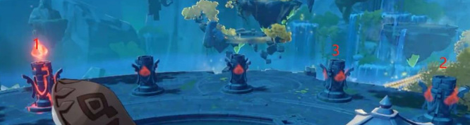 原神留云6个火柱点亮顺序是什么