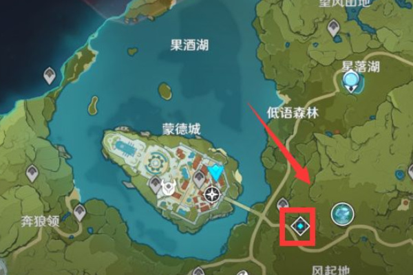 原神失散的风神瞳位置在哪