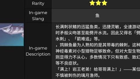 原神鸠棘鱼位置在哪