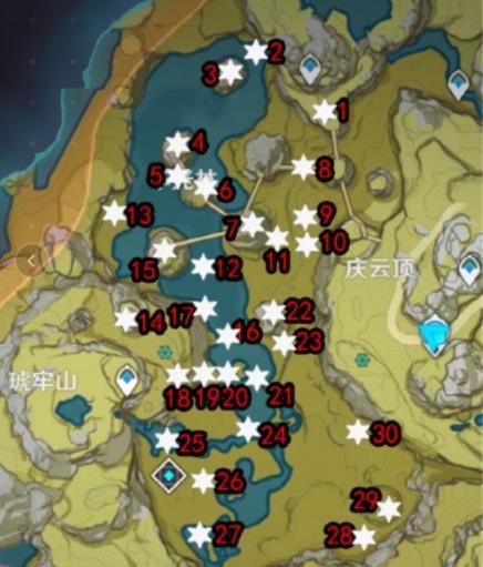 原神璃月逐月符位置在哪