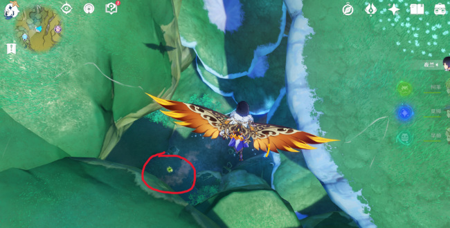 原神版本伞盖的荫蔽旁边的神瞳怎么拿_原神版本伞盖荫蔽旁边的神瞳获取方式