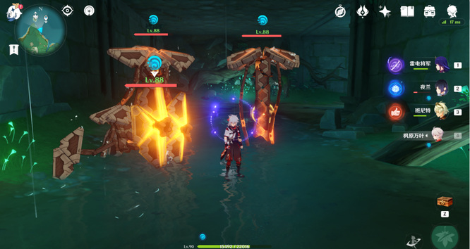 原神的柴门二郎说的4块石板在哪里_原神手游中柴门二郎4块石板位置