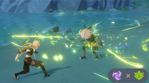 原神雷和草有什么反应