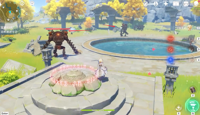 原神奇怪的圆盘四个位置在哪_原神手游揭秘圆盘四个奇怪的位置