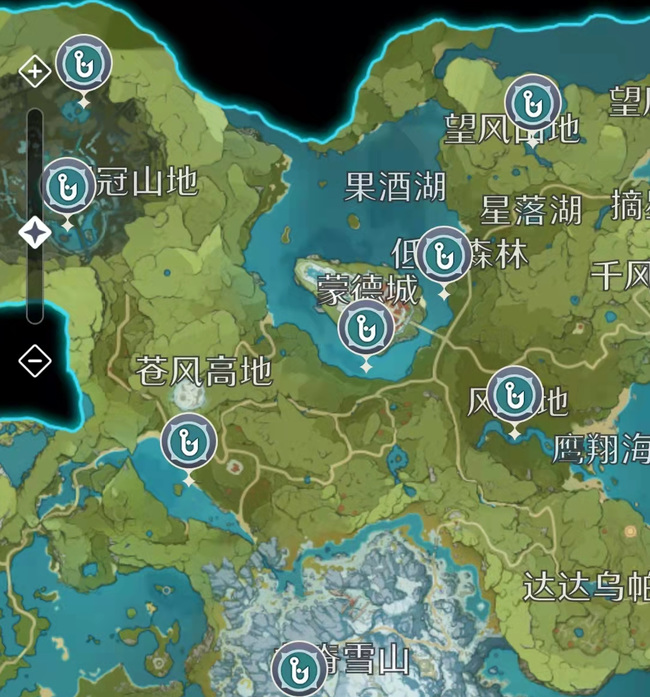 原神钓鱼点有哪些有几种鱼