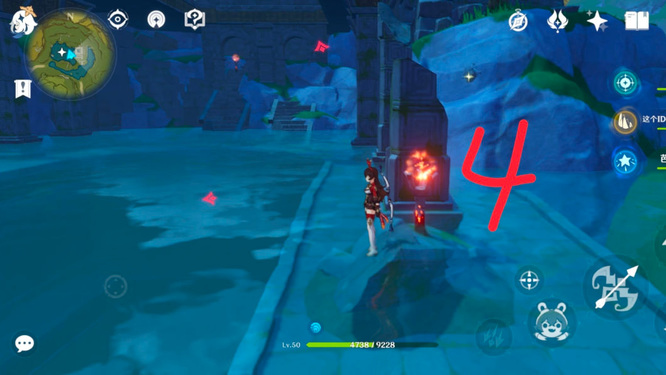 原神的遁玉陵四个火把在哪_原神遁玉陵四火把位置攻略