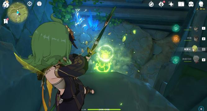 原神水下的锚点水面怎么下降_原神水下锚点水面下降方法