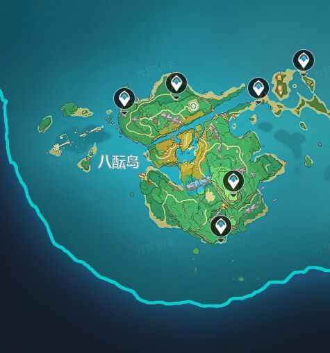 原神稻妻传送点怎么开