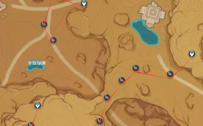 原神圣金虫采集路线怎么走_原神圣金虫采集路线攻略