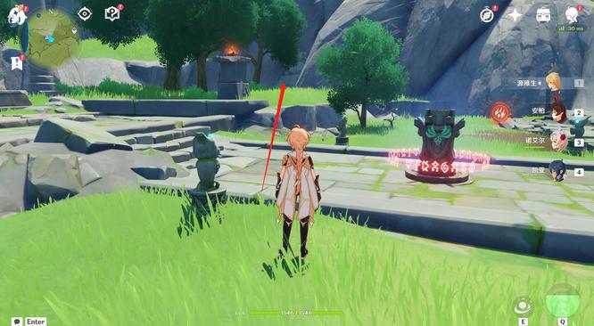 原神手游奔狼岭四个石灯位置在哪_原神手游奔狼岭四个石灯位置查询