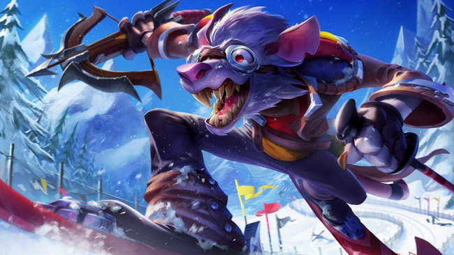 LOL北风冻原图奇绝版了吗