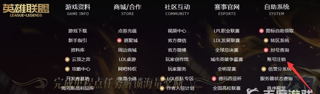 lol能不能只注销一个区