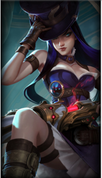 lol女警狙击凯特琳为什么那么贵