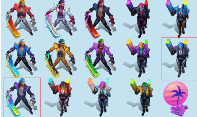 LOL德玛西亚警官卢锡安是t几皮肤