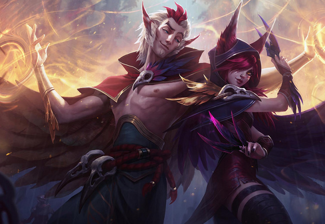 LOL霞和洛的背景故事是什么