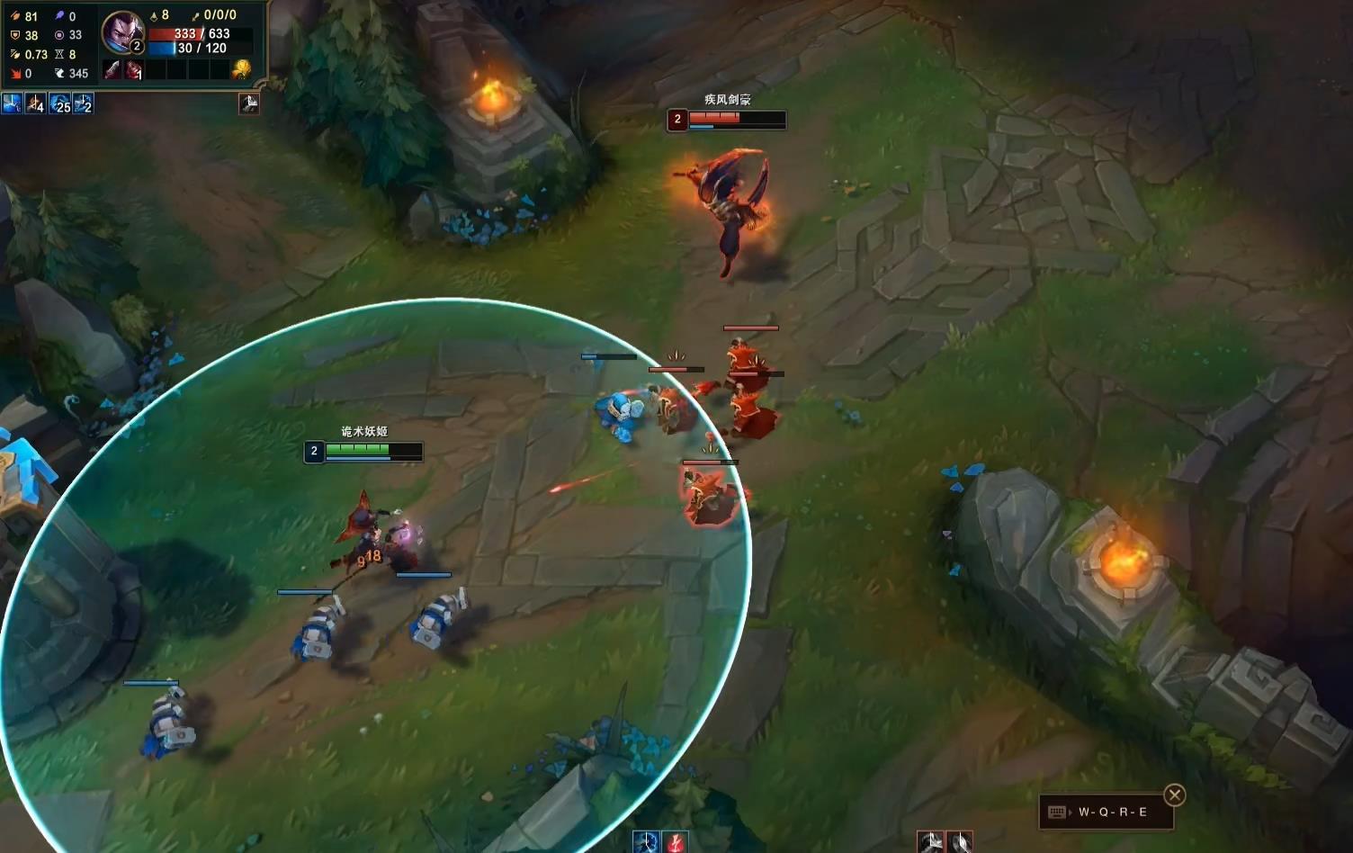 英雄联盟S13妖姬对线亚索是几几开