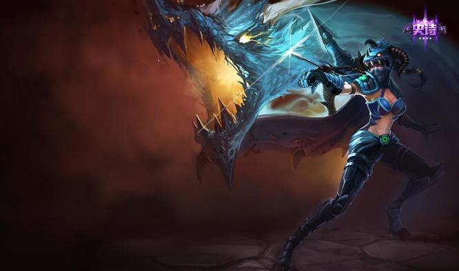 英雄联盟猎龙勇士vn皮肤有特效吗