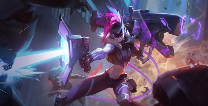 英雄联盟金克斯源计划那个炫彩好看_英雄联盟2金克斯闪耀计划