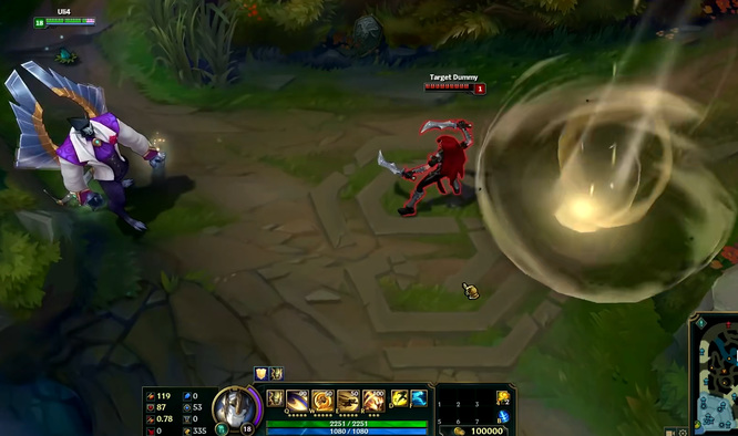 英雄联盟加里奥风执事有特效吗