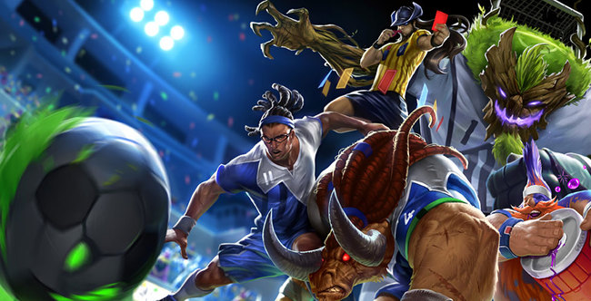 lol绿茵门神茂凯有特效吗