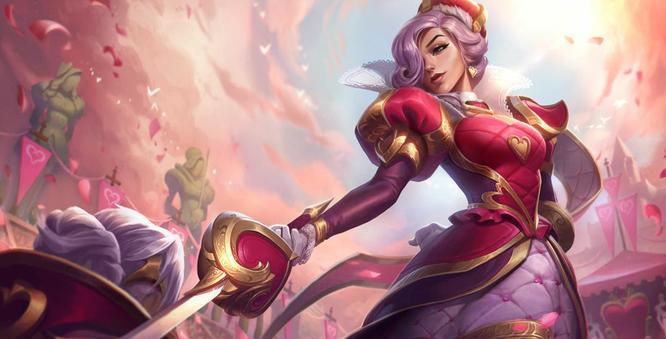 LOL剑姬情人节限定有几个炫彩