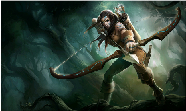 英雄联盟勇敢的心艾希绝版了吗