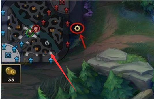 英雄联盟小地图点击地方不准怎么调