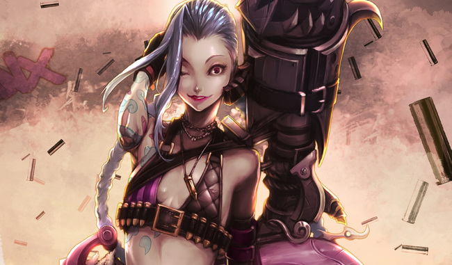 英雄联盟金克丝的含义就是jinx什么意思