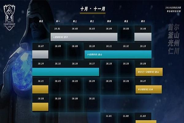 英雄联盟s8世界赛赛程有哪些