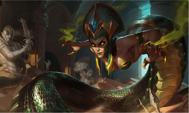 lol所有蛇女皮肤都多少钱_英雄联盟蛇女所有皮肤价格一览