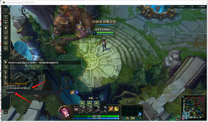 lol自定义暂停指令是什么