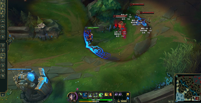 LOL猩红之月阿卡丽有特效吗