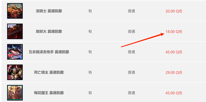 LOL地狱火铁男多少钱