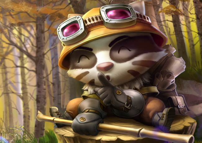 英雄联盟密林猎手提莫有特效吗