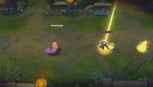 LOL捡闪现是什么意思