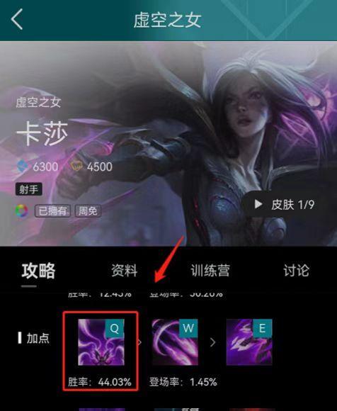 LOL虚空之女技能主什么