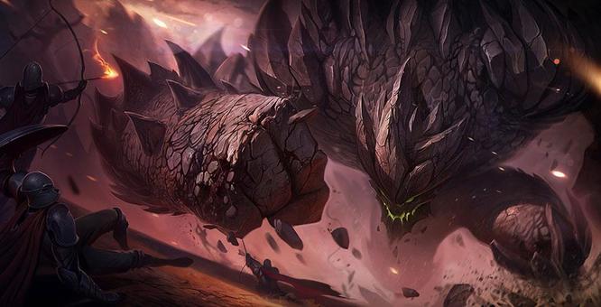 LOL石头人大招会被波比挡住吗